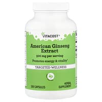 Vitacost, American Ginseng Extract, 300 Capsules (250 mg per Capsule)
