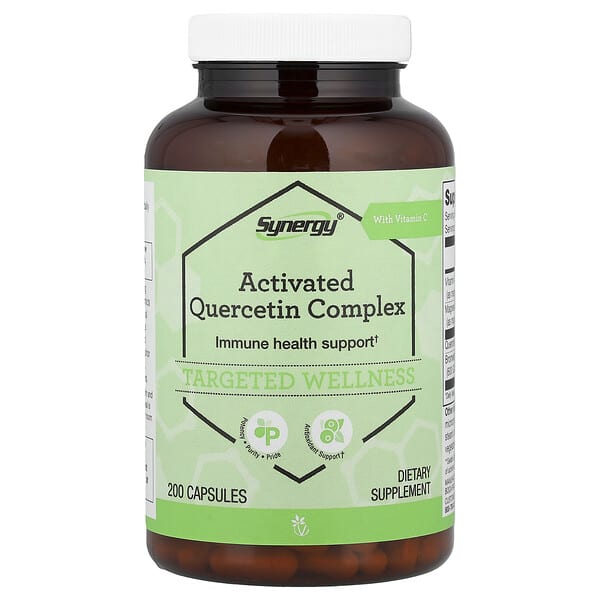 Vitacost, Synergy®, Activated Quercetin Complex With Vitamin C, 200 Capsules — product photo 1