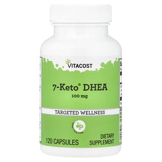 Vitacost, 7-Keto® DHEA, 100 mg, 120 Capsules
