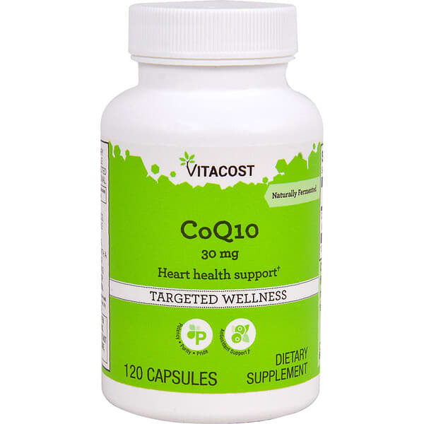 Vitacost, CoQ10, 30 mg, 120 Capsules — product photo 1