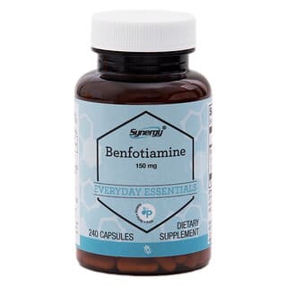 Vitacost, Synergy®, бенфотиамин, 150 мг, 240 капсул