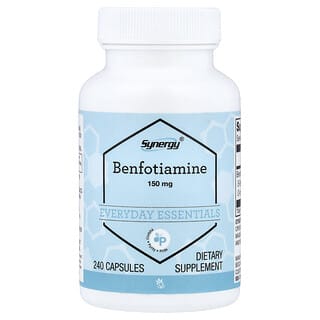Vitacost‏, Synergy® ، بنفوتيامين ، 150 ملجم ، 240 كبسولة
