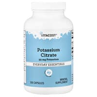 Vitacost, Potassium Citrate, 99 mg, 400 Capsules