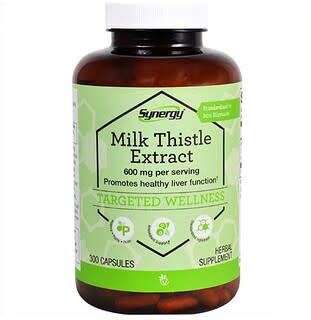 Vitacost, Synergy®, Εκχύλισμα Γαϊδουράγκαθου, 300 Κάψουλες (300 mg ανά Κάψουλα)