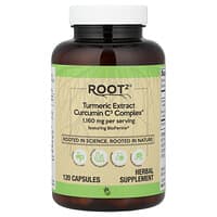 Vitacost, Root2®, Turmeric Extract Curcumin C3 Complex®, 120 Capsules