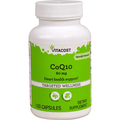 Vitacost, CoQ10, 60 mg, 120 Capsules