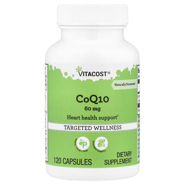 Vitacost, CoQ10, 60 mg, 120 Capsules — product photo 1