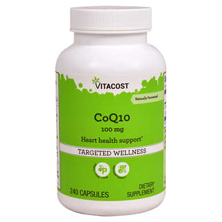 Vitacost‏, CoQ10 ، 100 ملجم ، 240 كبسولة