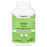 Vitacost（ビタコスト）, CoQ10, 200 mg, 240 Capsules