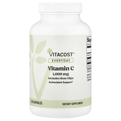 Everyday, Vitamin C, 1,000 mg, 250 Capsules