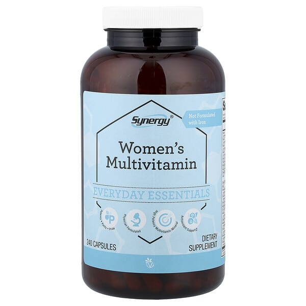 Vitacost, Synergy®, Women's Multivitamin, 240 Capsules — product photo 1