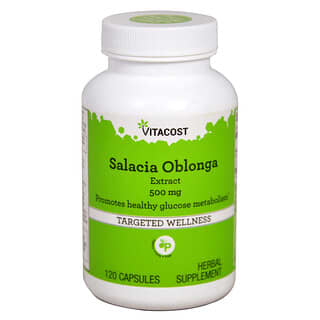 Vitacost, Extrato de Salacia oblonga, 500 mg, 120 Cápsulas