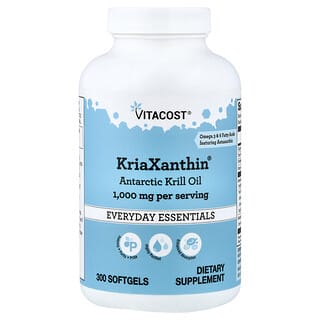 Vitacost, KriaXanthin® Antarctic Krill Oil, 300 Softgels