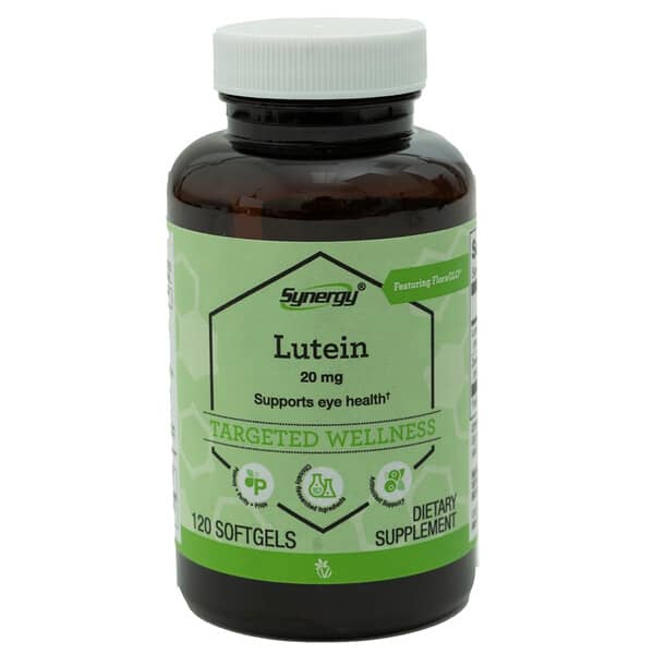 Vitacost, Synergy®, Lutein Featuring FloraGLO®, 120 Softgels — product photo 1