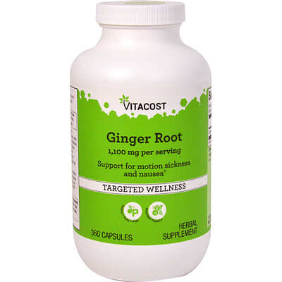 Vitacost, Ginger Root, 360 Capsules (550 mg per Capsule)