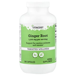 Vitacost, Ginger Root, 360 Capsules (550 mg per Capsule)