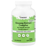 100％ウィスコンシンアメリカニンジン、500mg、150粒