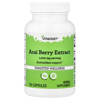 Vitacost, Acai Berry Extract, 120 Capsules (500 mg per Capsule)