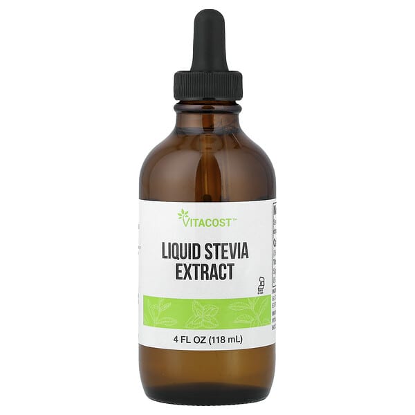 Vitacost, Liquid Stevia Extract, 4 fl oz (118 ml)