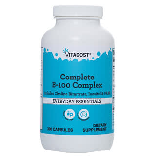 Vitacost, Complete B-100 Complex, 300 Capsules