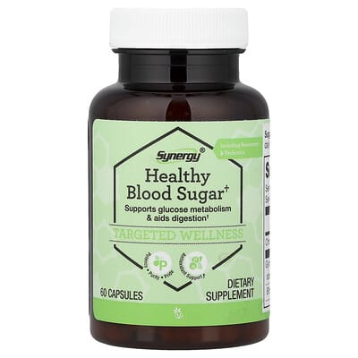 Vitacost, Synergy®, Healthy Blood Sugar, 60 Capsules