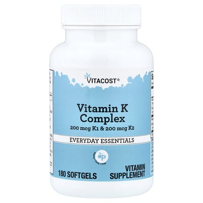 Vitacost, Vitamin K Complex, 180 Capsules