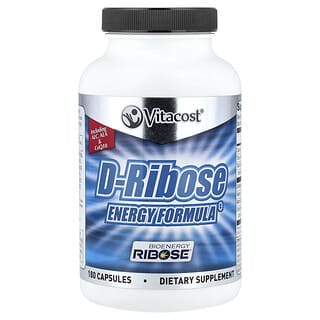 Vitacost, D-Ribose Energy Formula, 180 Kapsül