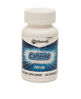 Vitacost, Caffeine, 200 mg, 240 Capsules