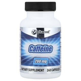 Vitacost‏, Caffeine, 200 mg, 240 Capsules