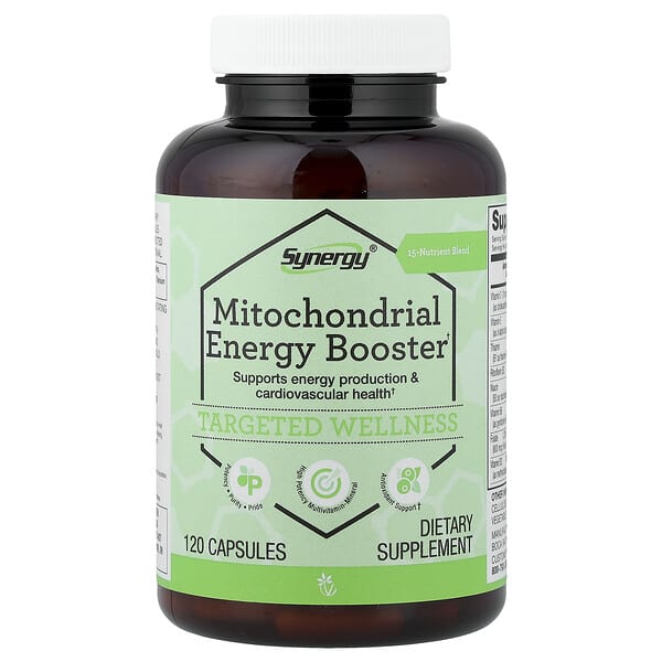 Vitacost, Synergy®, Mitochondrial Energy Booster, 120 Capsules — product photo 1