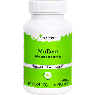 Vitacost, Mullein, 660 mg per serving, 100 Capsules