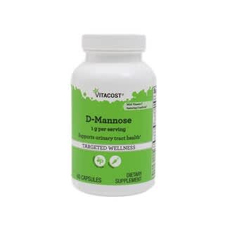 Vitacost‏, D-Mannose مع فيتامين جـ باستخدام CranForte® ، 60 كبسولة