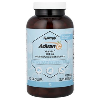Vitacost, Synergy®, Advan-C® Including Citrus Bioflavonoids, 300 Capsules