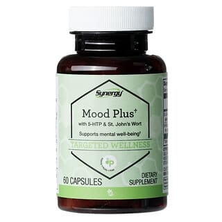 Vitacost, Synergy®, Mood Plus With 5-HTP & St. John's Wort, 60 Capsules