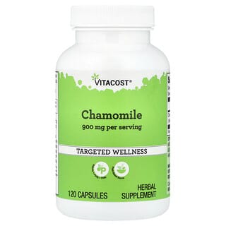 Vitacost, Chamomile, 900 mg per serving, 120 Capsules
