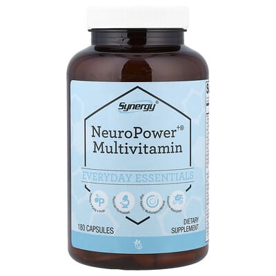 Vitacost, Synergy®, NeuroPower® Multivitamin, 180 Capsules