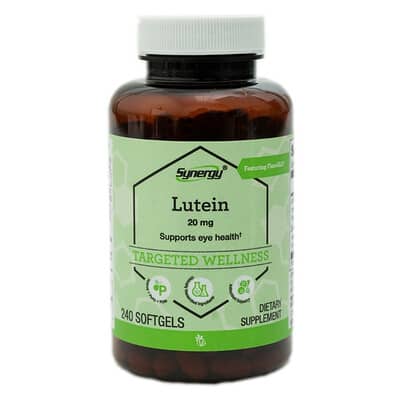 Vitacost, Synergy®, Lutein Featuring FloraGLO®, 240 Softgels