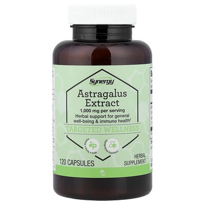 Vitacost, Synergy®, Astragalus Extract, 120 Capsules (500 mg per Capsule)