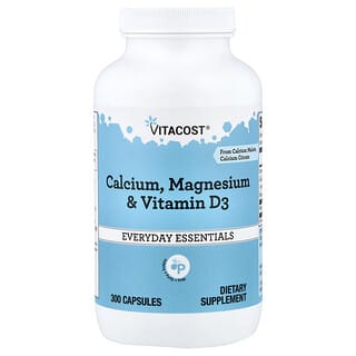 Vitacost, Calcium, Magnesium & Vitamin D3, 300 Capsules
