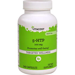 Vitacost, 5-HTP, 100 mg, 240 Capsules