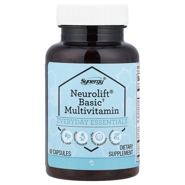 Vitacost, Neurolift® Basic Multivitamin, мультивитамины, 60 капсул