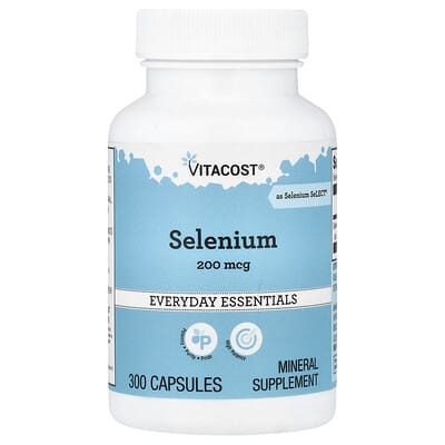 Vitacost, Selenium , 200 mcg, 300 Capsules