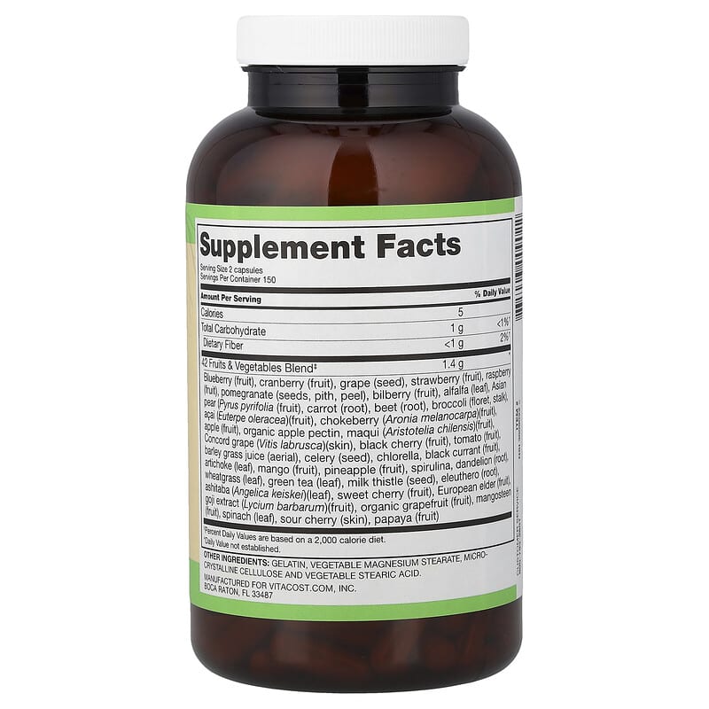 Root2®, 42 Fruits & Vegetables, 300 Capsules