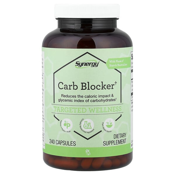 Vitacost, Synergy®, Carb Blocker, 240 Capsules — product photo 1