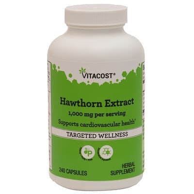 Vitacost, Hawthorn Extract, 240 Capsules (500 mg per Capsule)