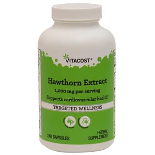 Vitacost, Hawthorn Extract, 1000 mg per serving, 240 Capsules