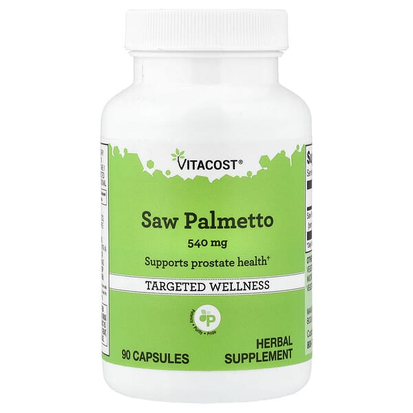 Vitacost, Saw Palmetto, 540 mg, 90 Capsules — product photo 1