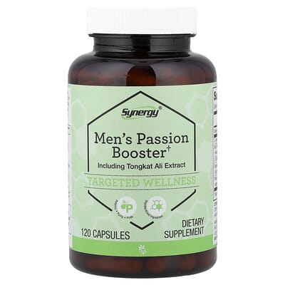 Vitacost, Synergy®, Men's Passion Booster Including Tongkat Ali Extract, 120 Capsules