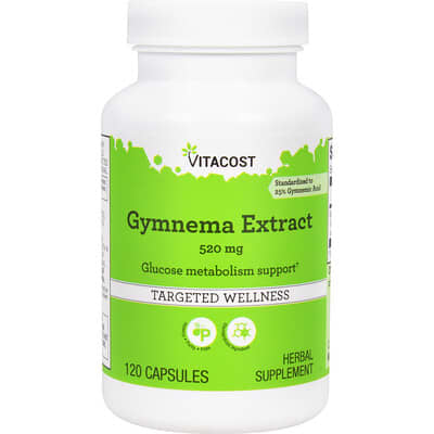 Vitacost, Gymnema Extract, 520 mg, 120 Capsules