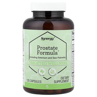 Vitacost, Synergy®, Prostate Formula with Selenium and Saw Palmetto, 120 Capsules